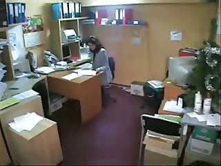 Private office (hidden cam)