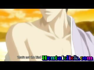 Handsome anime gay anal penetration
