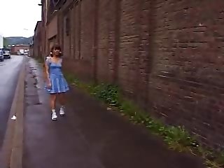 German Schoolgirl Outdoor By TROC