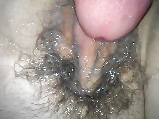 gf films bf fucking her hairy pussy