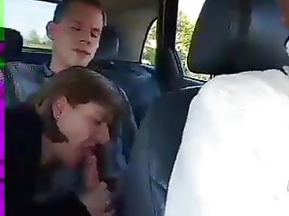 Hot Aunt Public Car Blowjob