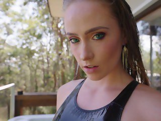 'SecretCrush4K - Rough Fucking Gets Sexy Blonde in Latex To Squirt & Scream'