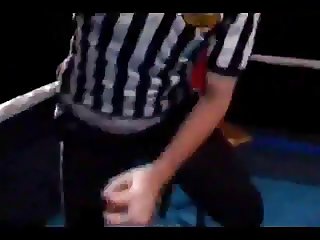 BBW wrestling a Midget