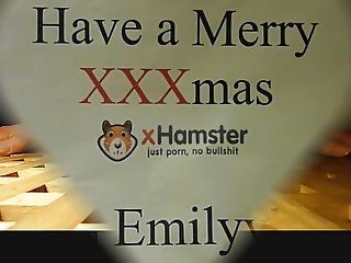Femdom wishes XHamster users a Merry Xmas in a unique way!