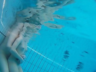 Underwater world from therme sauna SPA spy cam pussy & tits