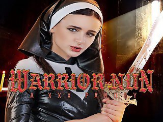 Petite Warrior Nun Is Begging For Your Dick